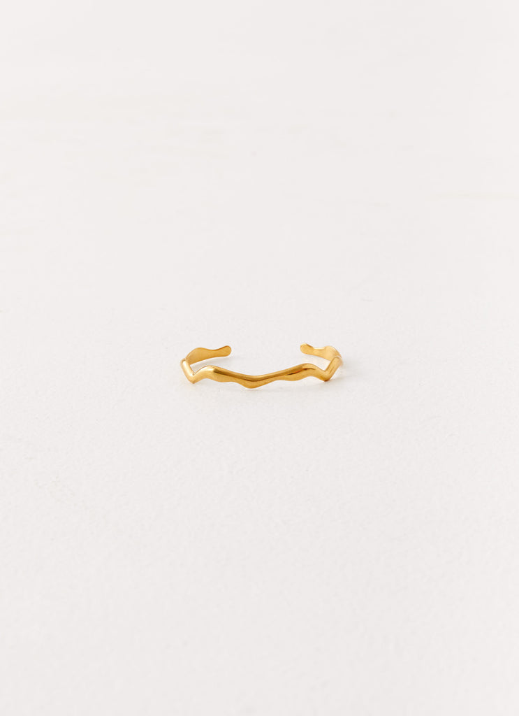 Ethel Bangle Gold 1 Peppermayo