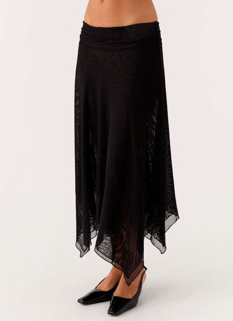 Arwen Midi Skirt - Black