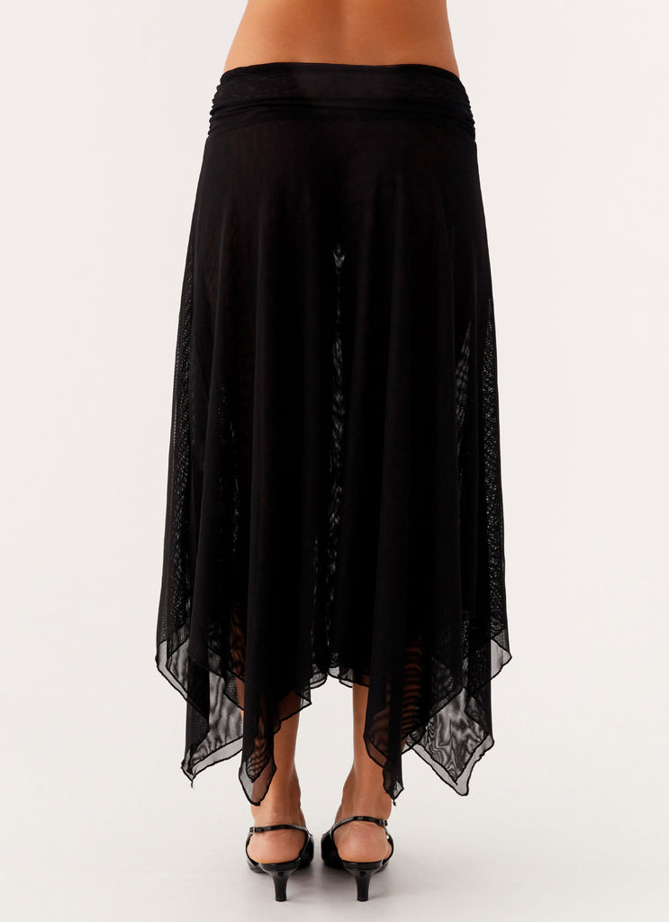 Arwen Midi Skirt - Black