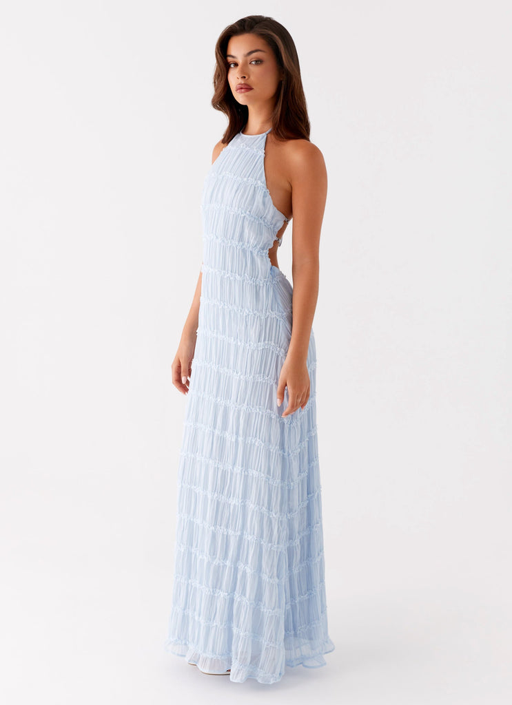 Aullie Maxi Dress - Blue