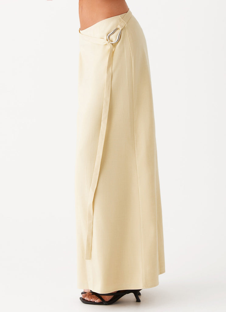 Azura Maxi Skirt - Yellow