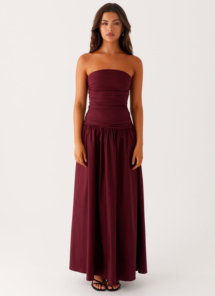 Carmel Maxi Dress - Mulberry