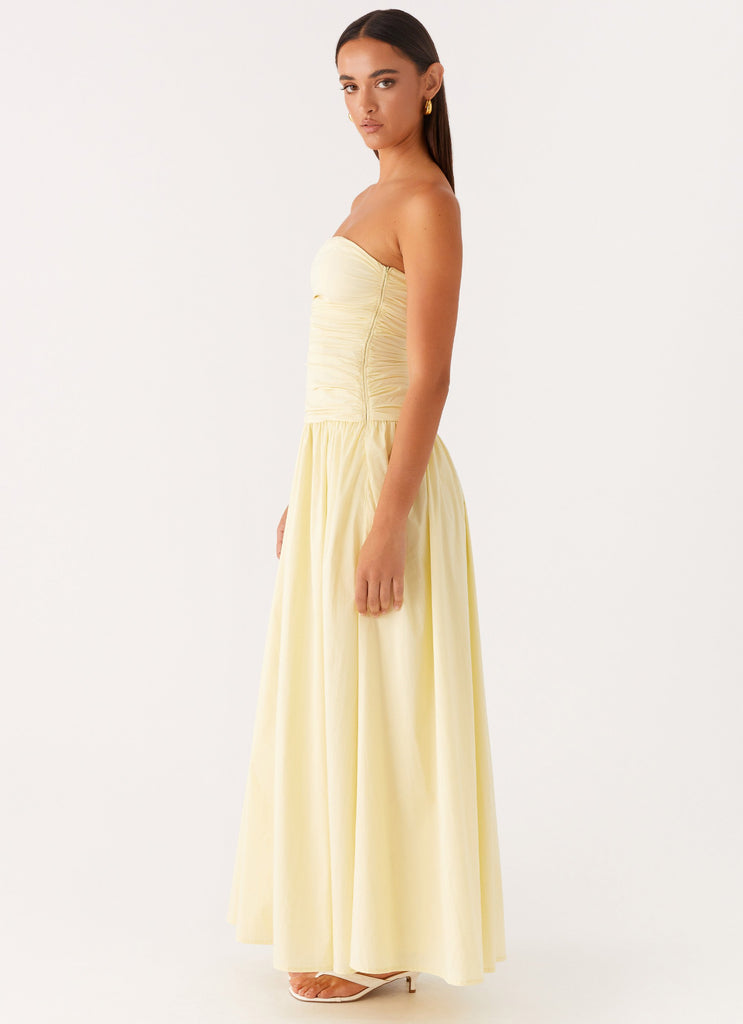 Carmel Maxi Dress - Yellow