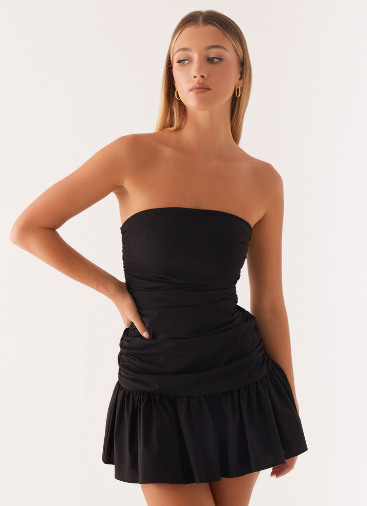 Carmel Mini Dress - Black