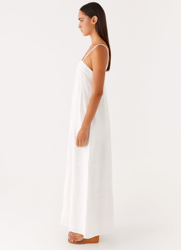 Cole Maxi Dress - White