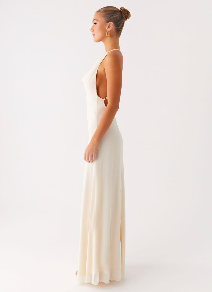 Dahliana Maxi Dress - Off White