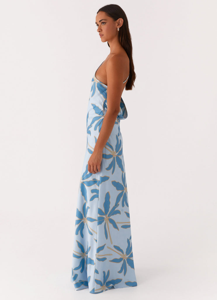 Drifting Apart Maxi Dress - Opulent Blue