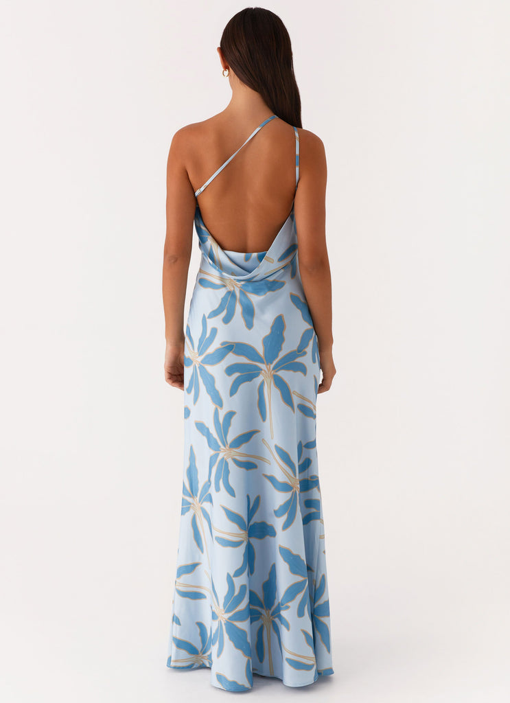 Drifting Apart Maxi Dress - Opulent Blue