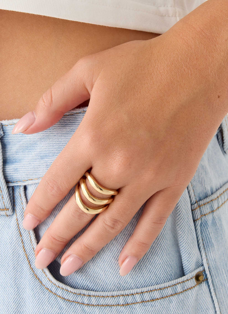 Edgewise Ring - Gold
