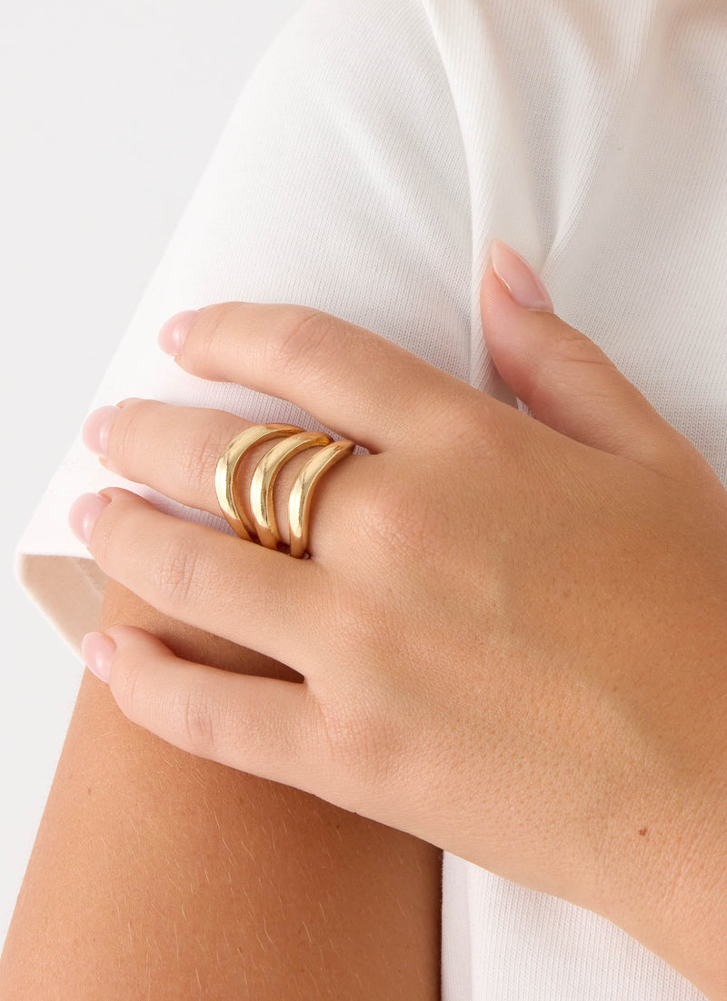 Edgewise Ring - Gold
