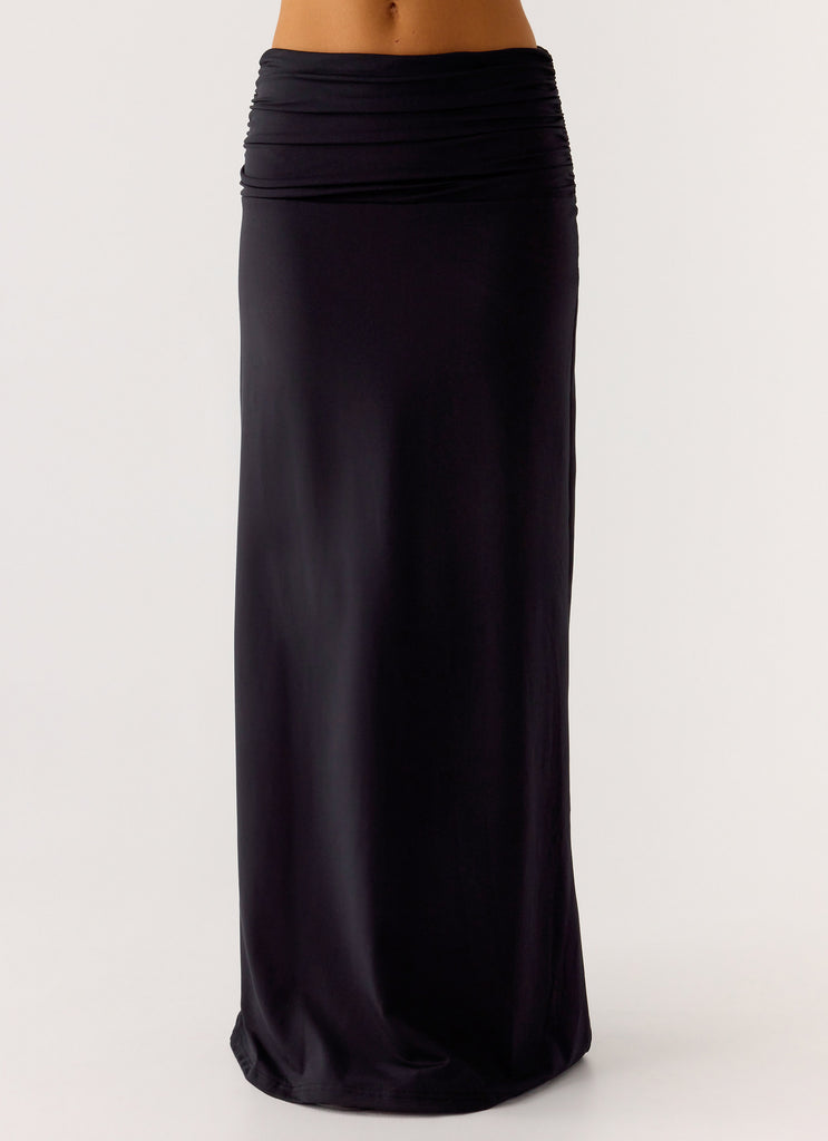 Elisabetta Maxi Skirt - Black