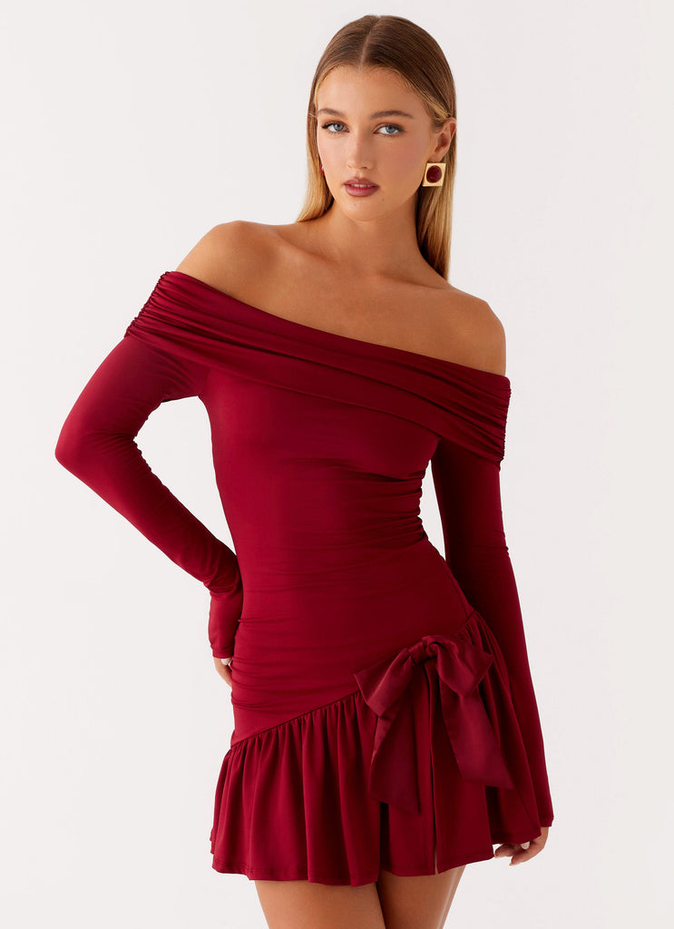 Grazia Mini Dress - Red