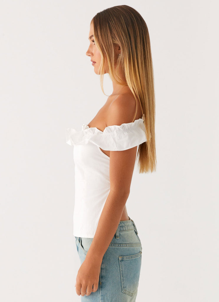 Gwyneth Top - White