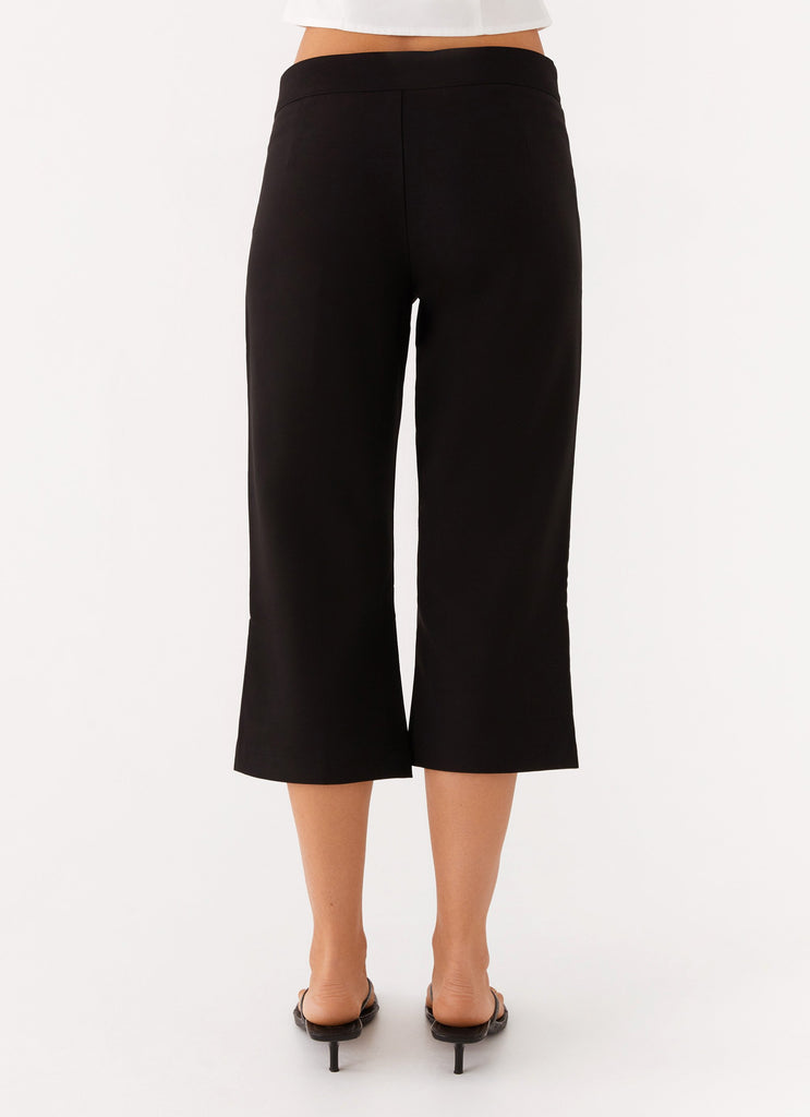 Hadid Capri Pants - Black