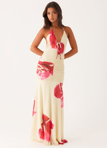 Hollywood Maxi Dress - Orchid Yellow