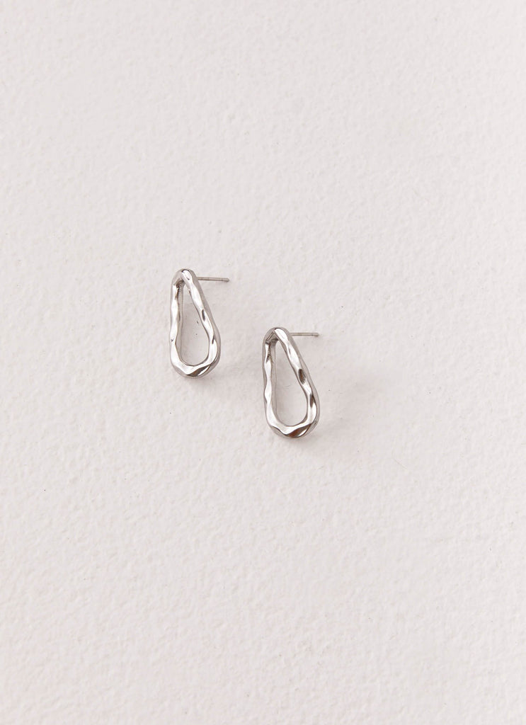 Jedia Earrings - Silver