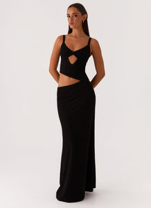 Jocelyn Maxi Dress - Black