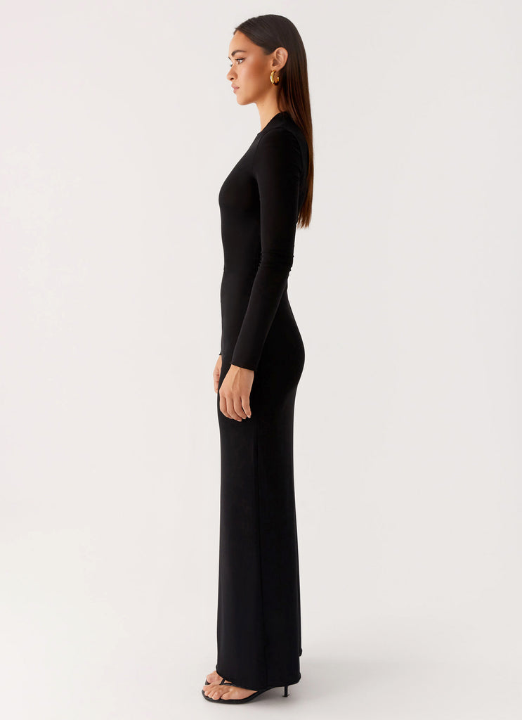 Kamora Maxi Dress - Black