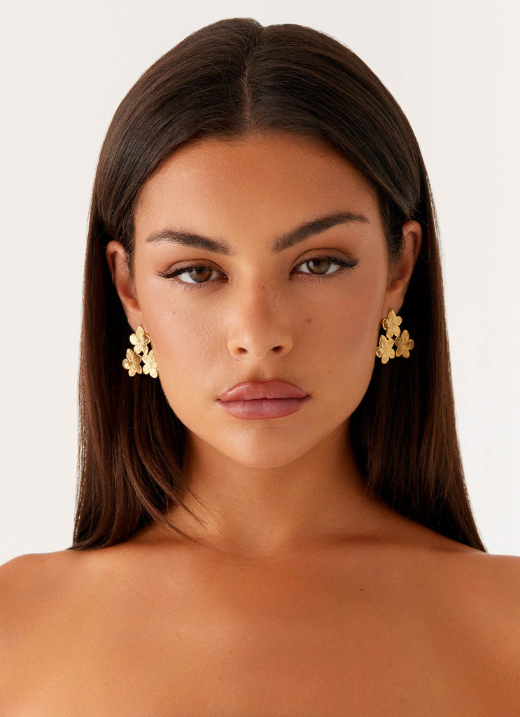 Kiana Earrings - Gold
