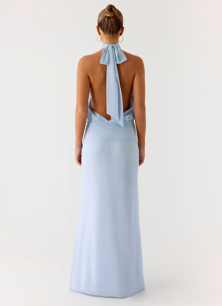 Lalia Maxi Dress - Pale Blue