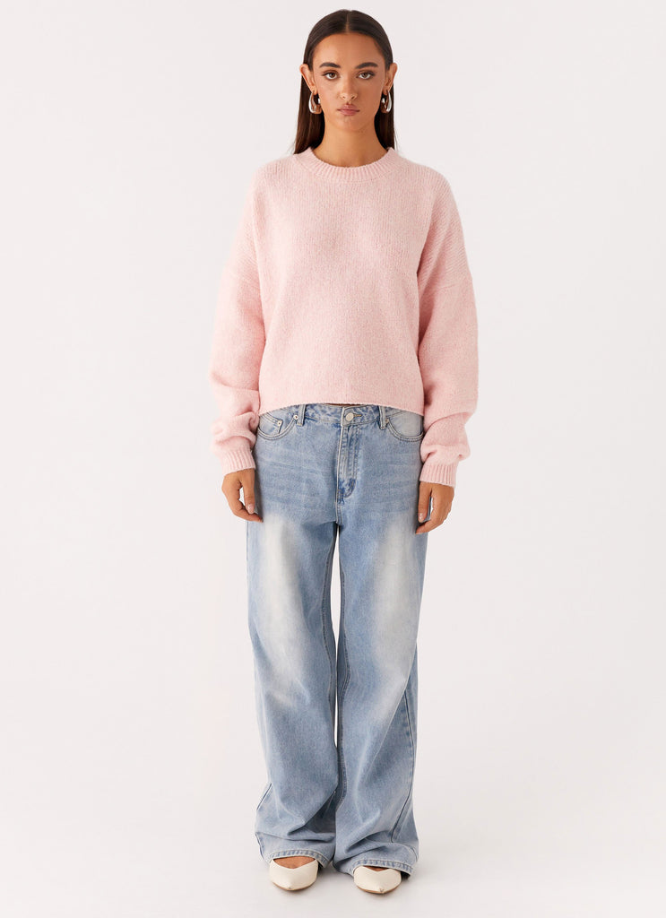 Lilah Knit Jumper - Pink