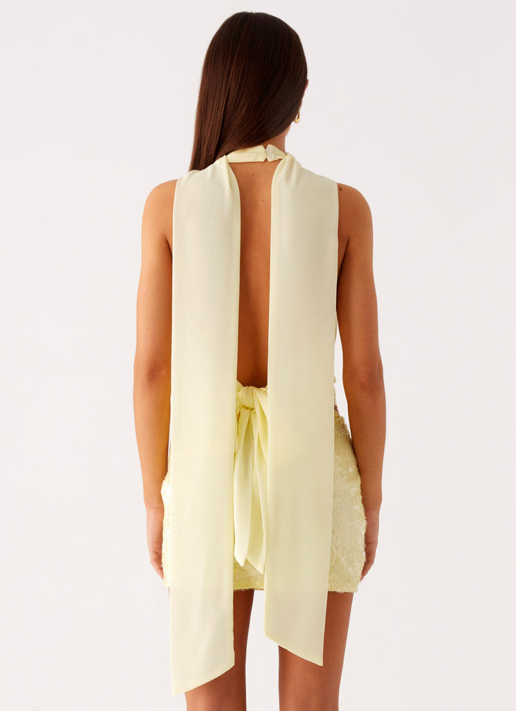 Lilo Scarf Top - Yellow