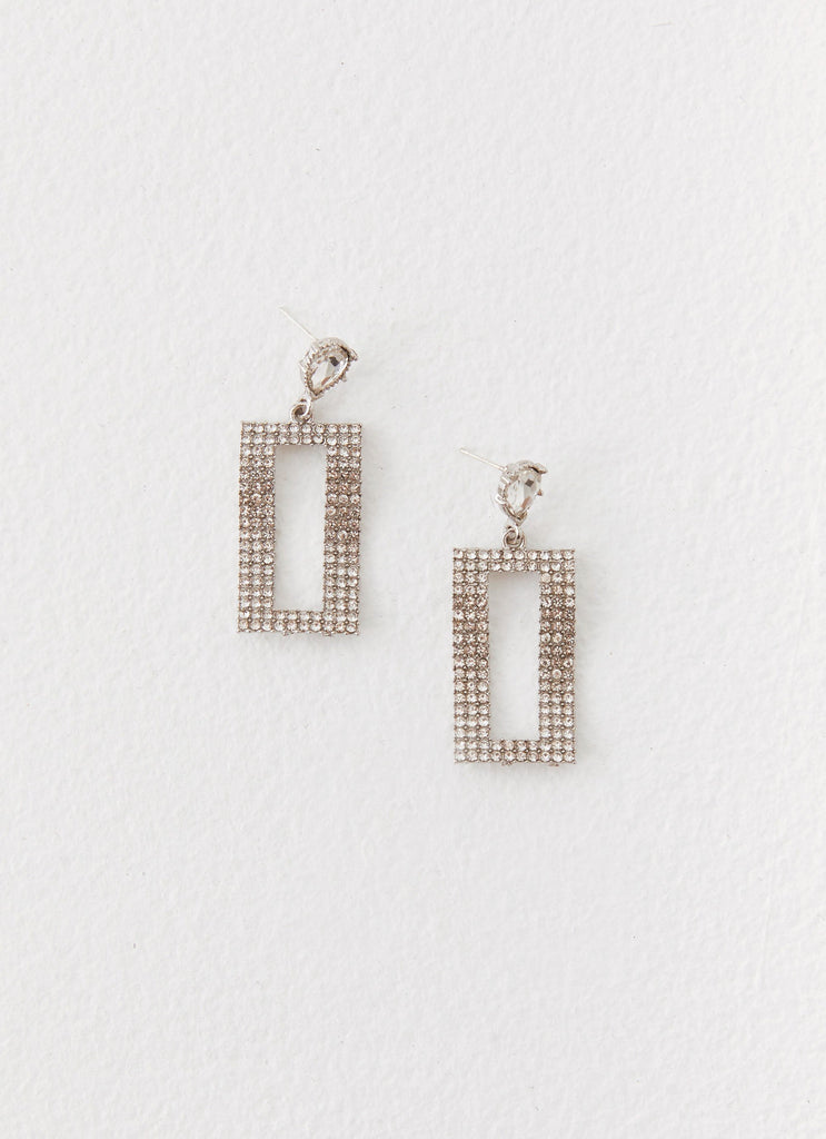 Logan Earrings - Silver