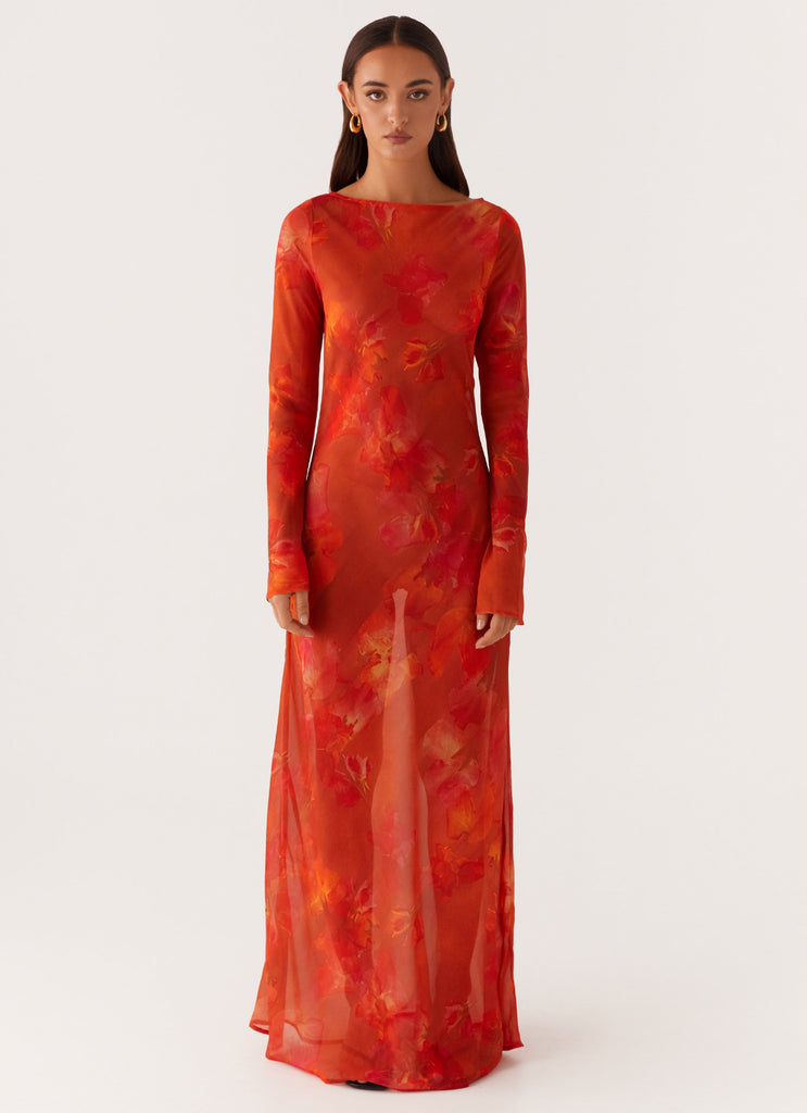 Lorde Maxi Dress - Amber