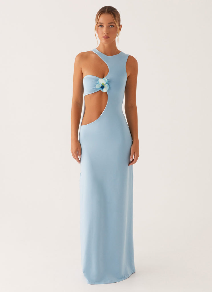 Mahalia Maxi Dress - Blue