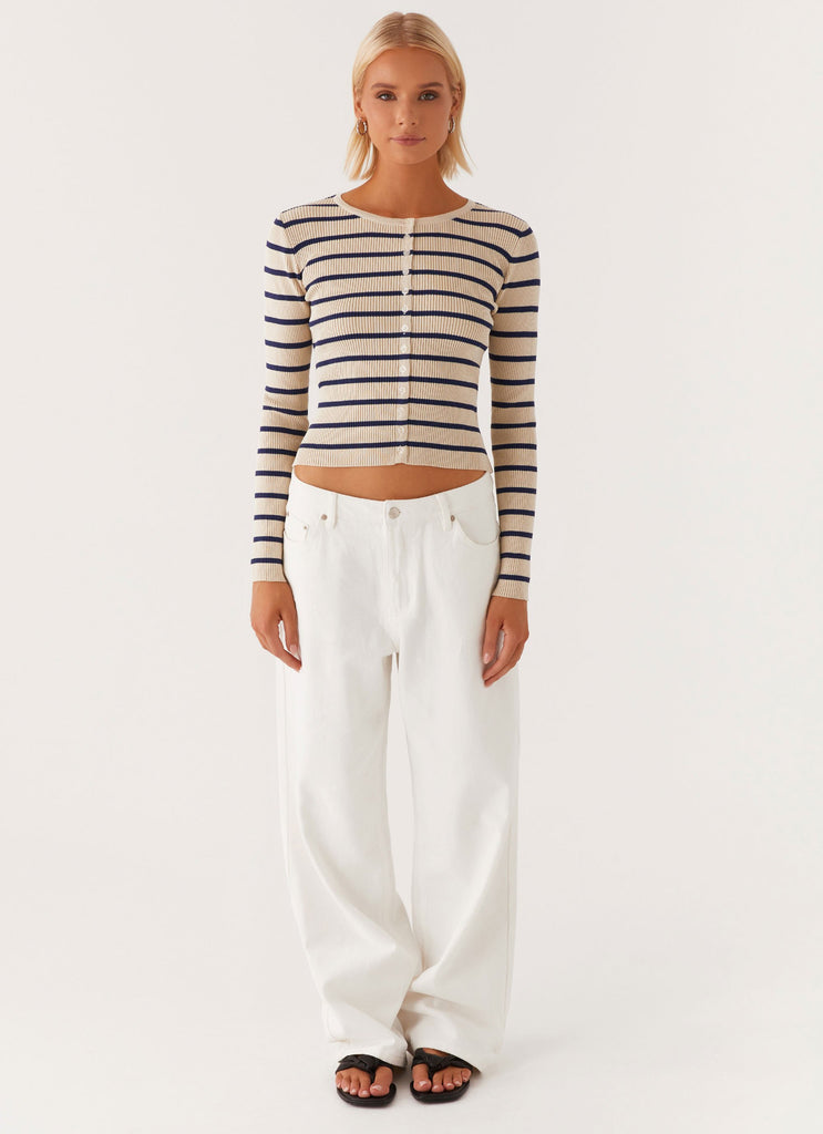 Marlie Knit Top - Multi Stripe