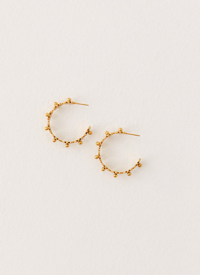 Merrell Hoop Earrings - Gold