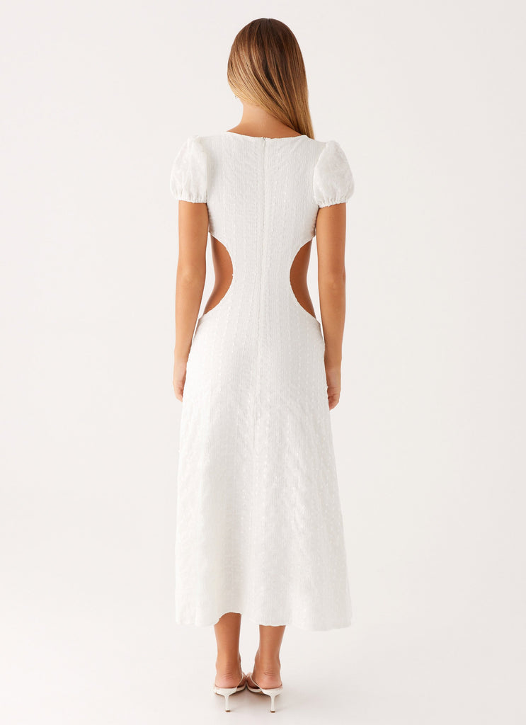 Myley Midi Dress - White