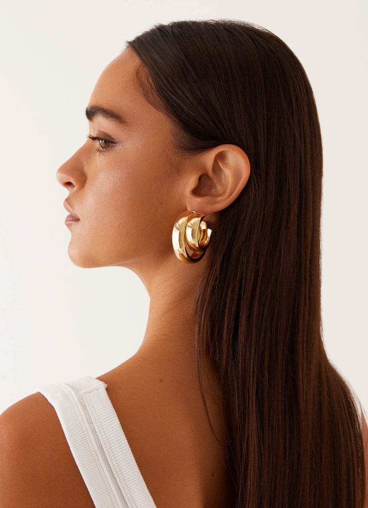 Nola Earrings - Gold