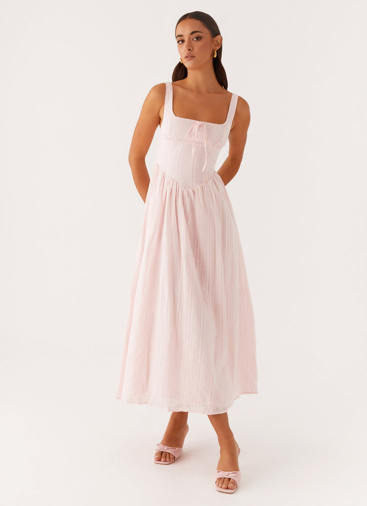 Pascuelle Midi Dress - Pink