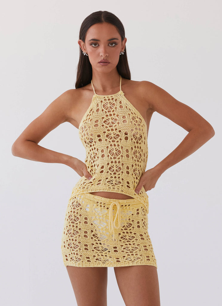 Free Mind Crochet Top - Marigold