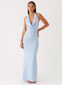 Anella Maxi Dress - Blue