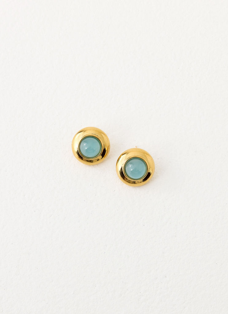 Poise Earrings - Blue