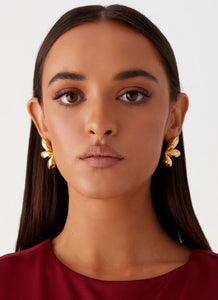 Priya Earrings - Gold