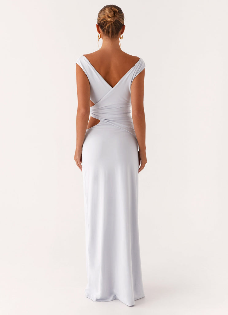 Romane Maxi Dress - Pale Blue