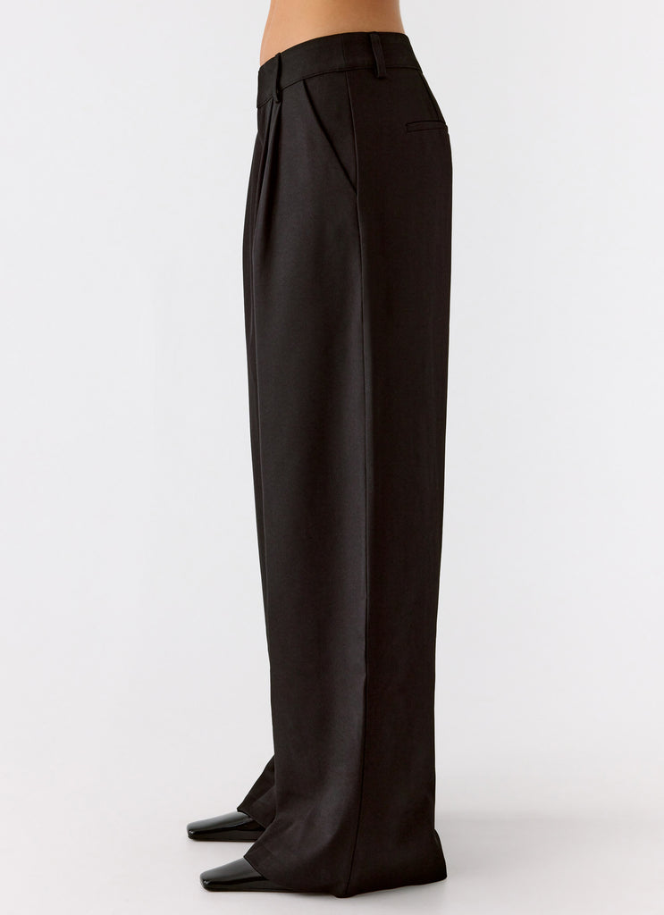 Samuel Low Rise Baggy Pants - Black
