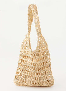 Sand Dollar Shoulder Bag - Natural