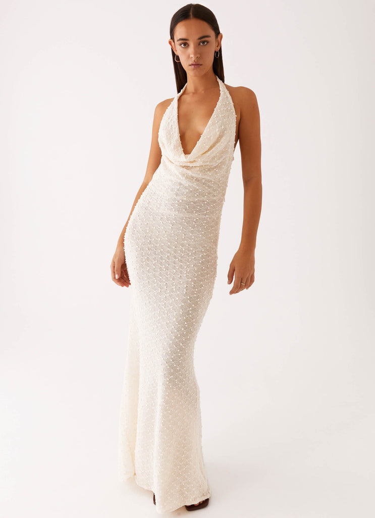 Serotonin Maxi Dress - Ivory