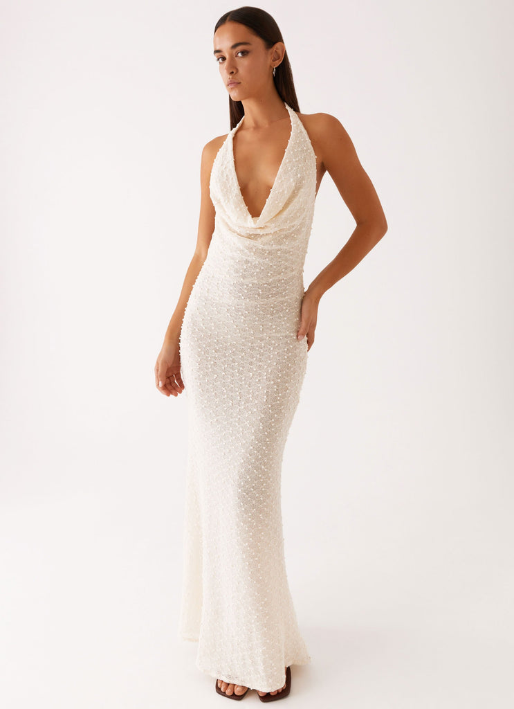 Serotonin Maxi Dress - Ivory