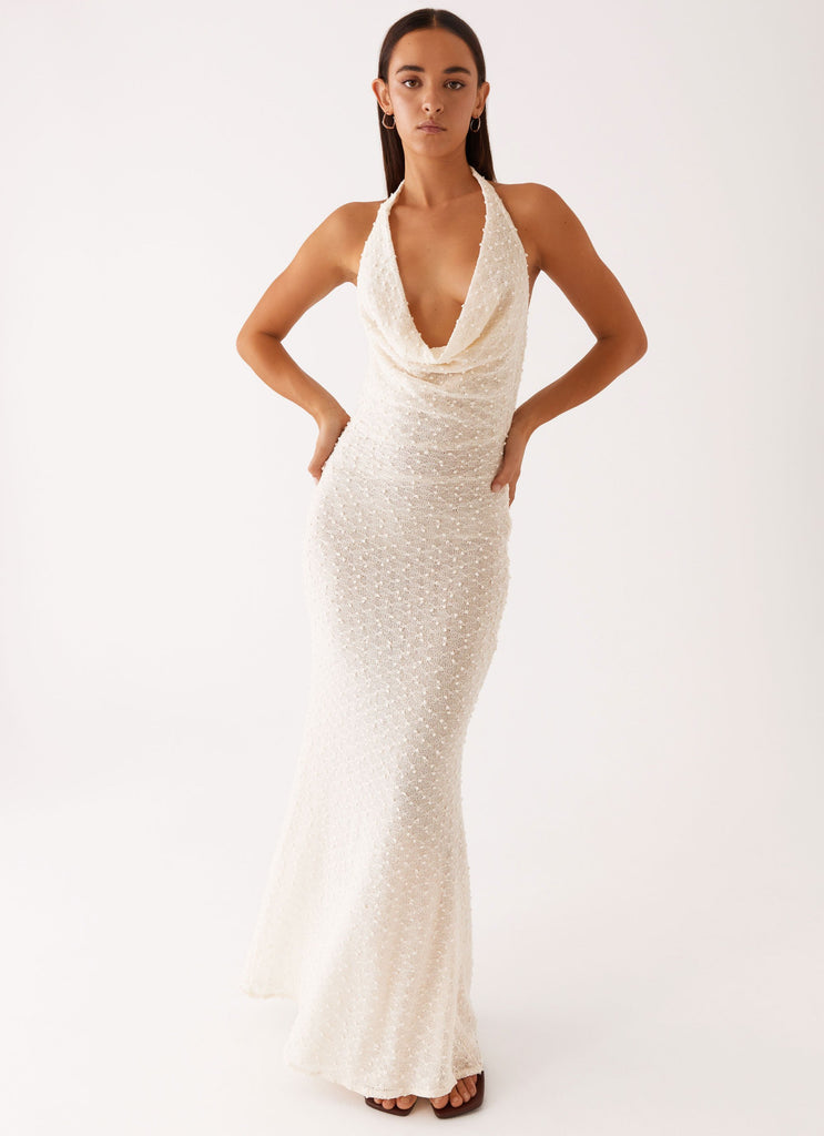 Serotonin Maxi Dress - Ivory