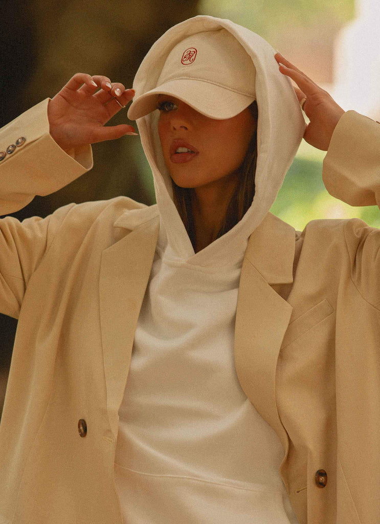 Signature Oversized Hoodie - Ivory