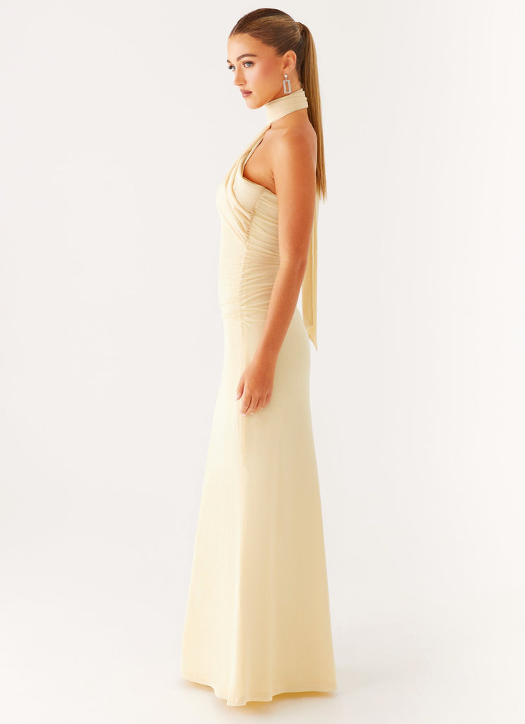 Songbird Maxi Dress - Yellow