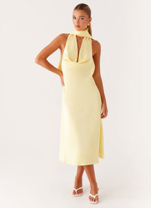 Sonny Midi Dress - Yellow