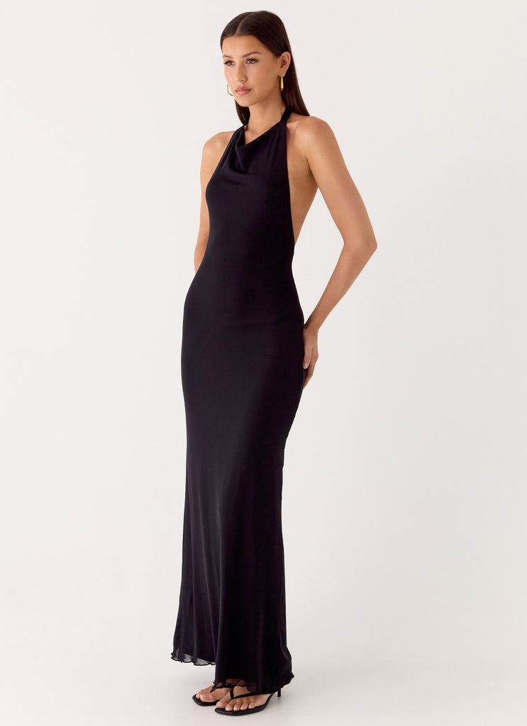 Starlight Maxi Dress - Black