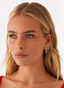 Stevie Earrings Set - Gold