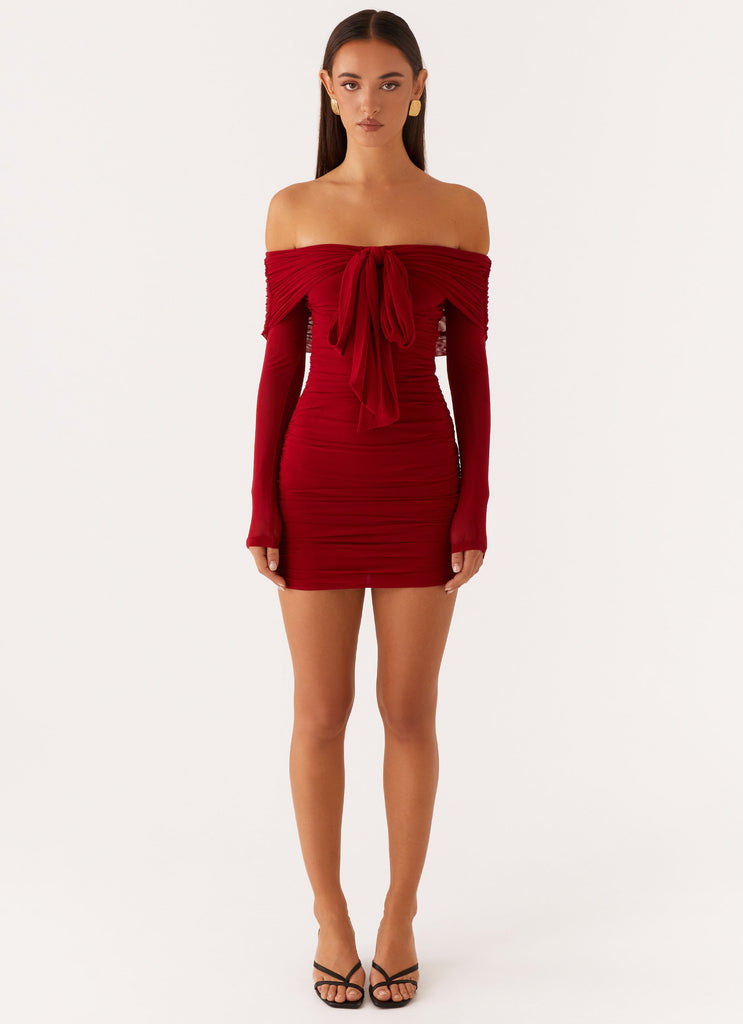 Temptation Mini Dress - Red